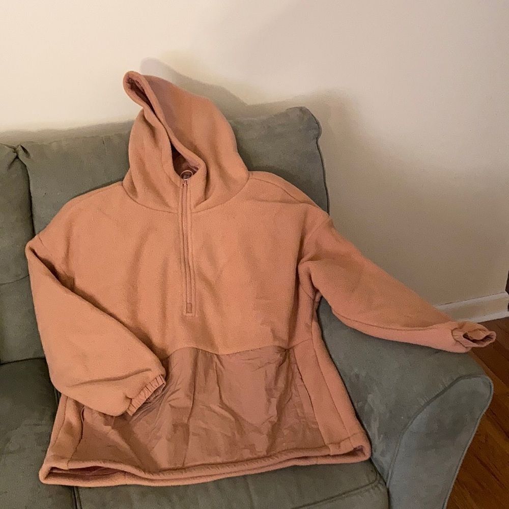 Fabletics Sherpa Half ZIP Jacket